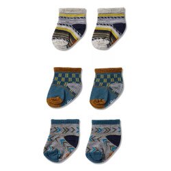Smartwool Baby Bootie Batch Socks Kids' in Light Grey